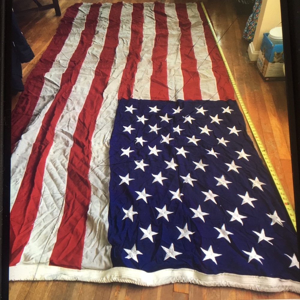 A REAL AMERICAN FLAG
